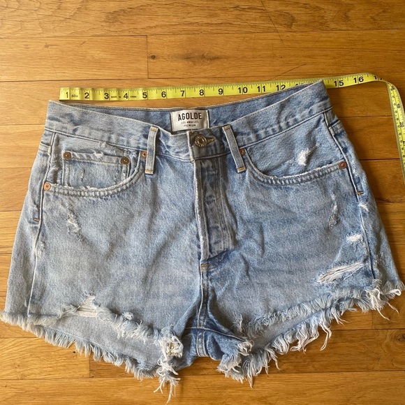 AGOLDE Parker shorts Sz 28 - Picture 4 of 7